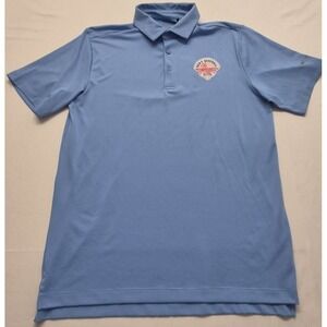 Ole Miss Rebels Baseball National Champs  Columbia Golf Powder Blue Polo sz. M